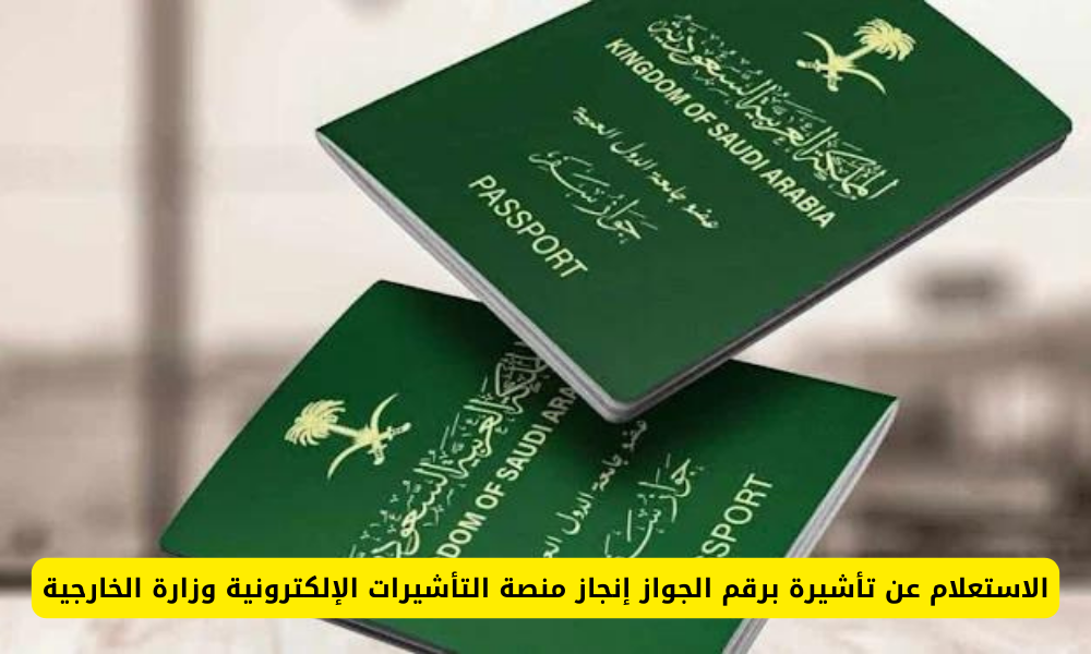 الاستعلام عن تأشيرة برقم الجواز