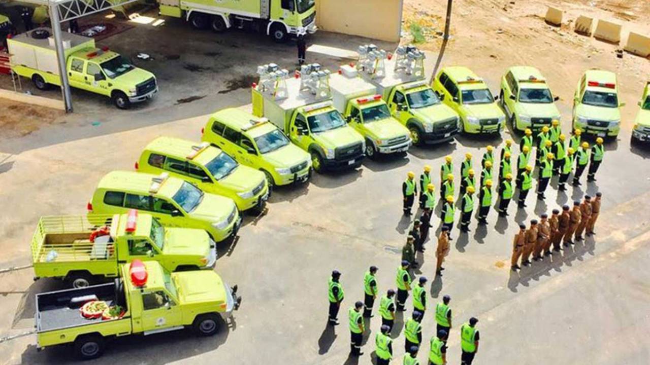 رقم الدفاع المدني