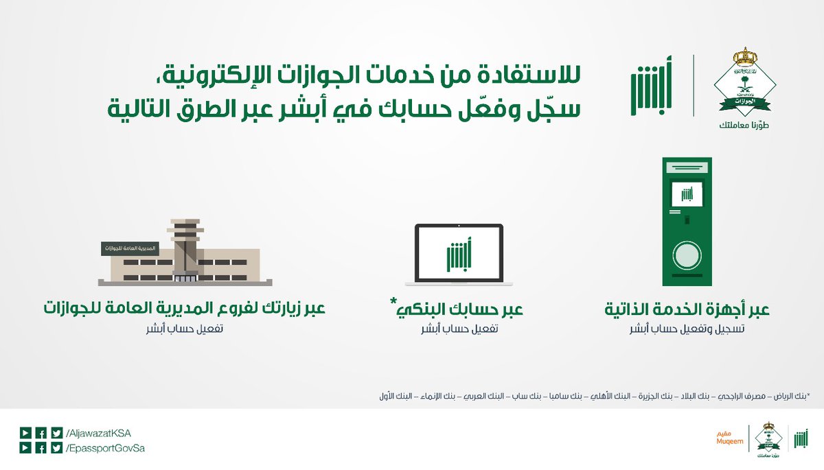 توضيحات و نصائح بخصوص حجز موعد الجوازات