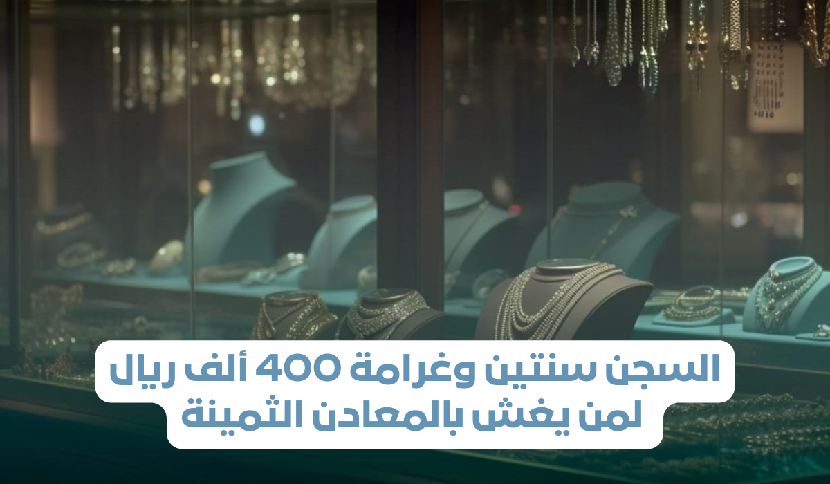 السجن سنتين وغرامة 400 ألف ريال 