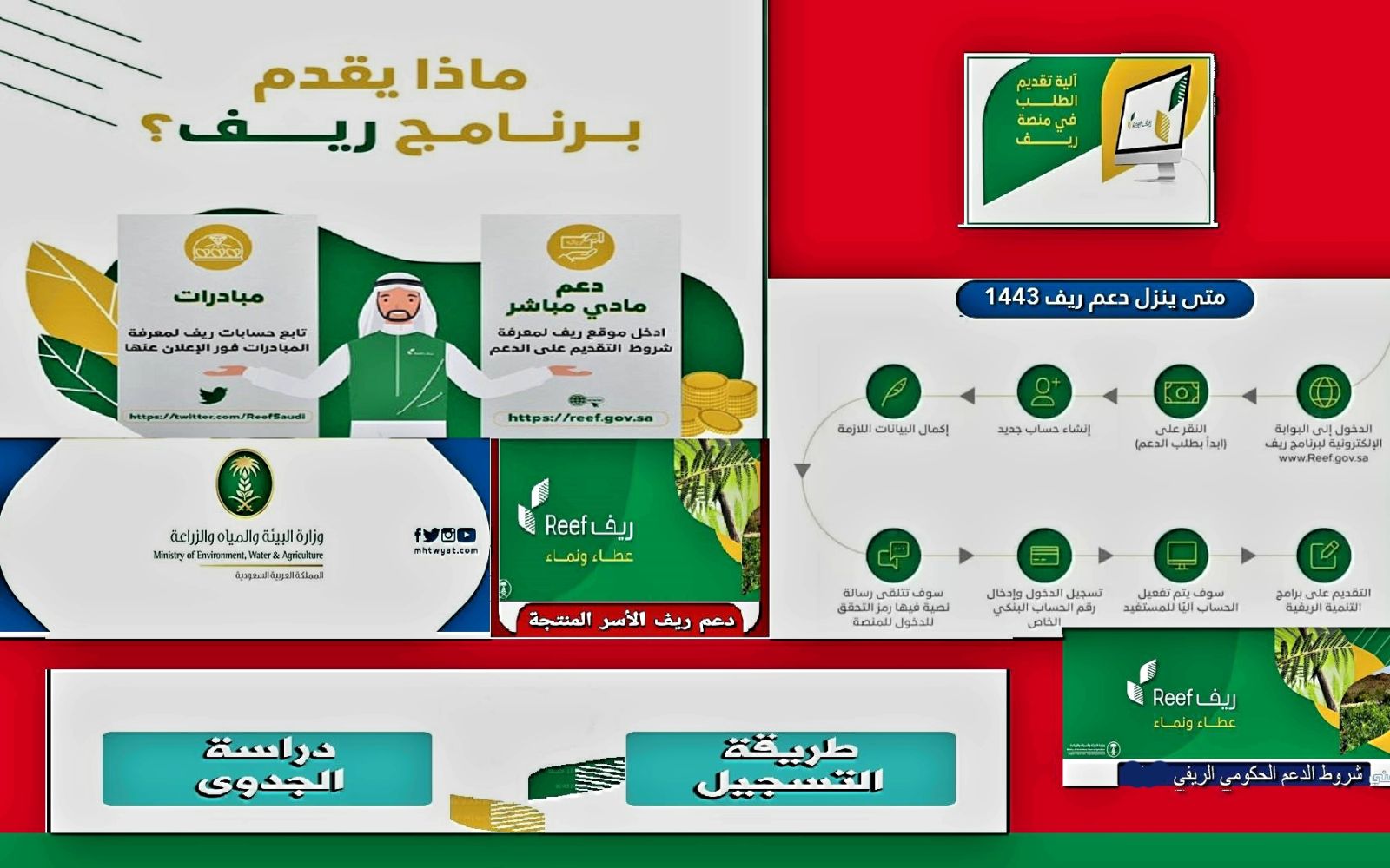 موعد نزول إيداع دعم ريف