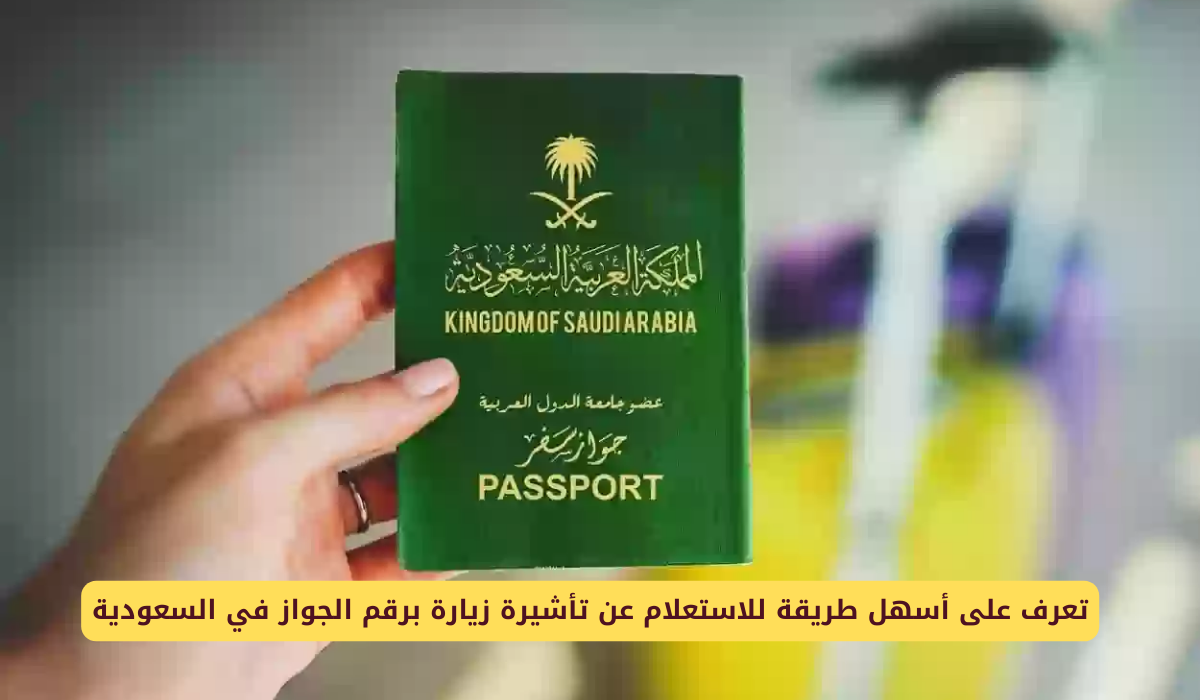 الاستعلام عن تأشيرة برقم الجواز