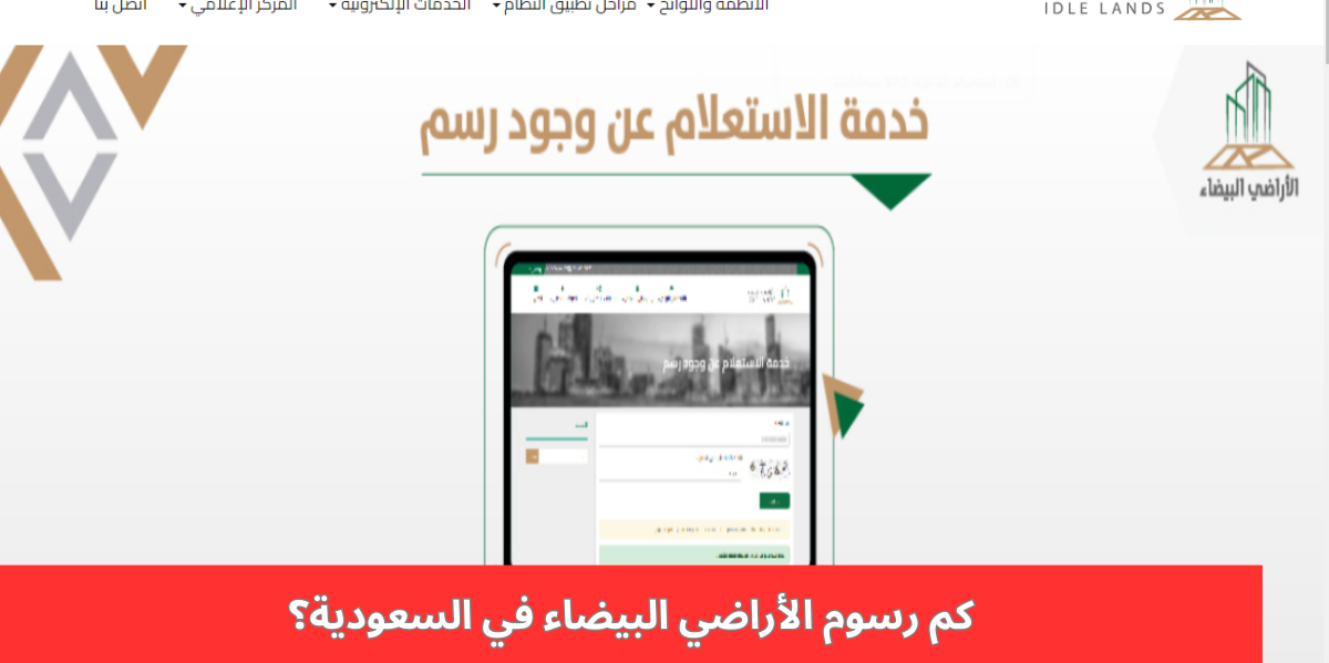 رسوم الأراضي البيضاء