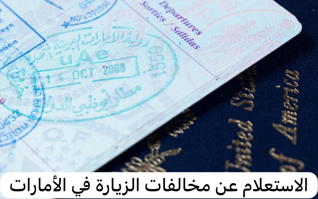 الاستعلام عن مخالفات الزيارة