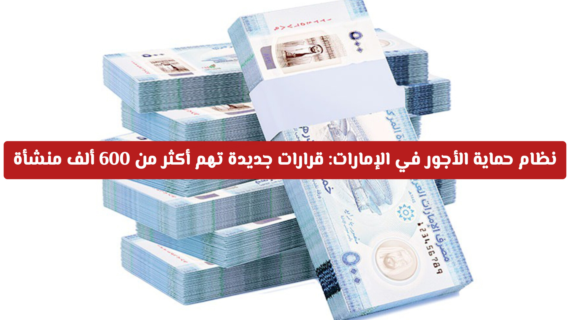 نظام حماية الأجور في الإمارات: قرارات جديدة تهم أكثر من 600 ألف منشأة