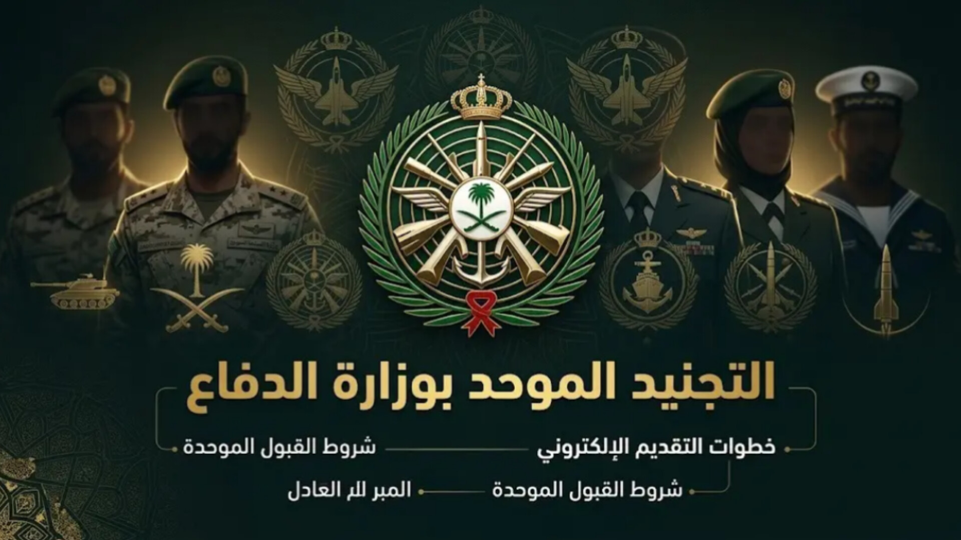 التجنيد الموحد وزارة الدفاع 1448.. فتح باب التقديم للرجال والنساء على عدد من الرتب العسكرية