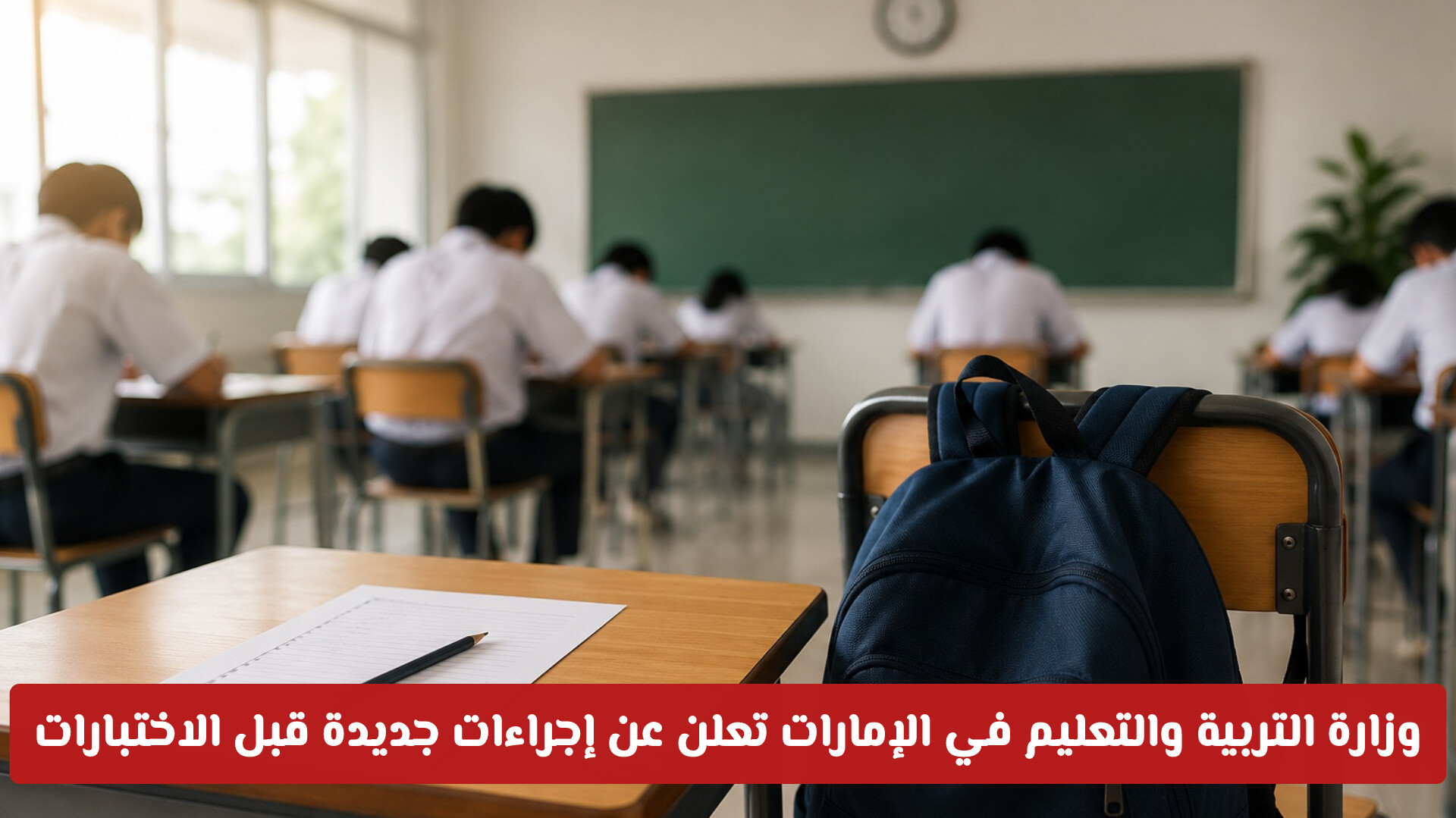 تحذير عاجل لأولياء الأمور .. وزارة التربية والتعليم في الإمارات تعلن عن إجراءات جديدة قبل الاختبارات