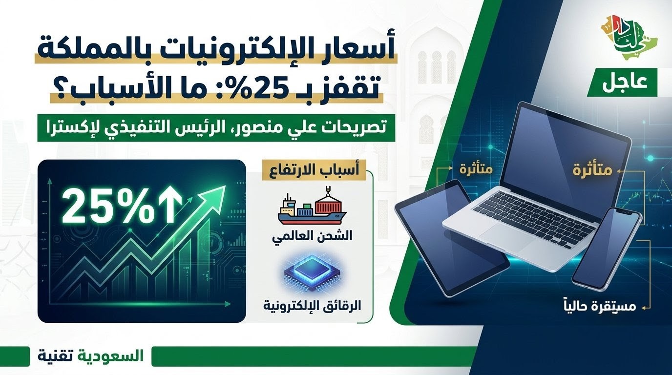 قفزة غير مسبوقة.. ما أسباب ارتفاع أسعار الأجهزة الإلكترونية في السعودية؟