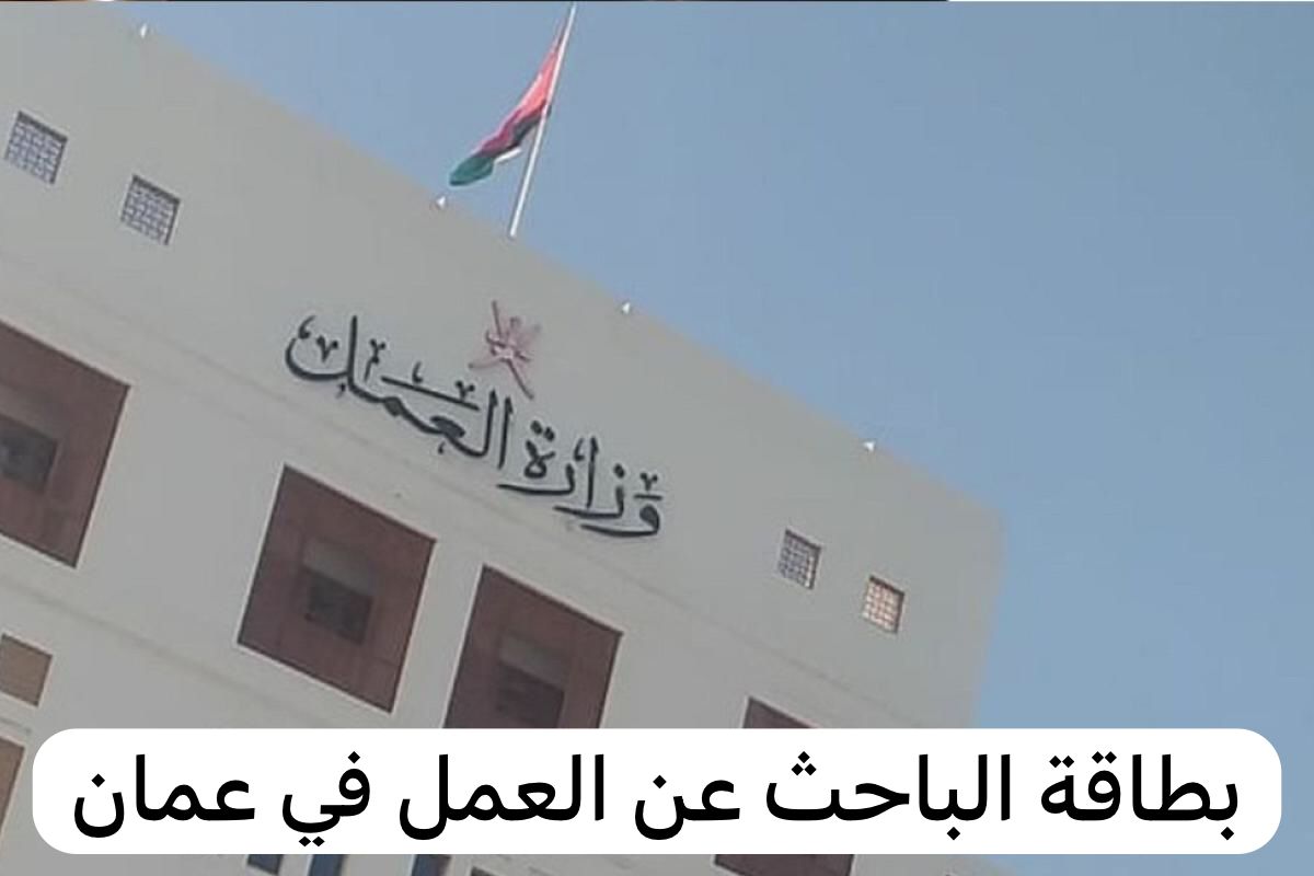 بطاقة الباحث عن العمل 