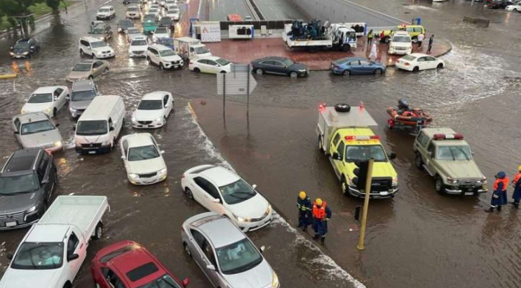 ما هي المناطق المتأثرة بالأمطار الرعدية في مكة؟