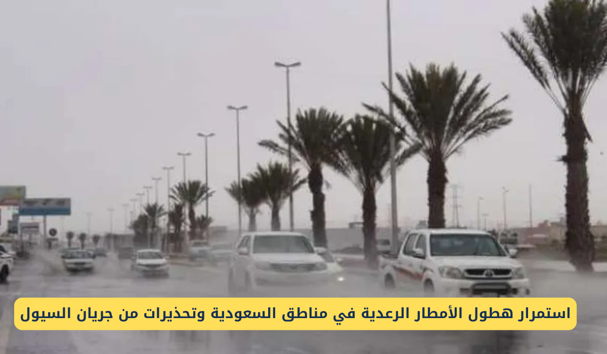 أمطار على السعودية