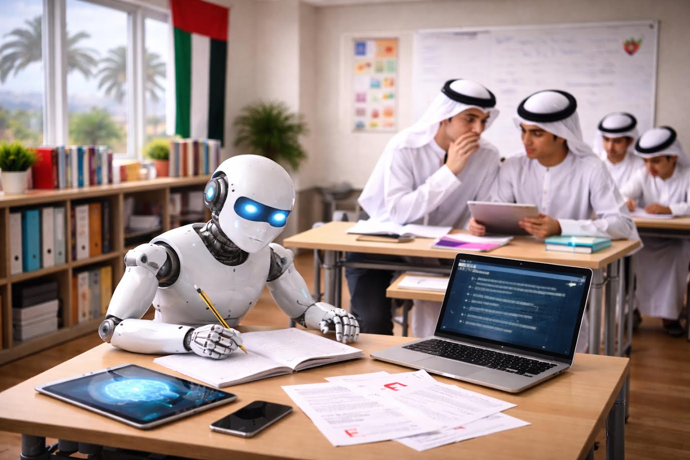 الذكاء الاصطناعي في المدارس ممنوع للطلاب في الإمارات: تفاصيل الحظر وهل يشمل جميع المراحل التعليمية