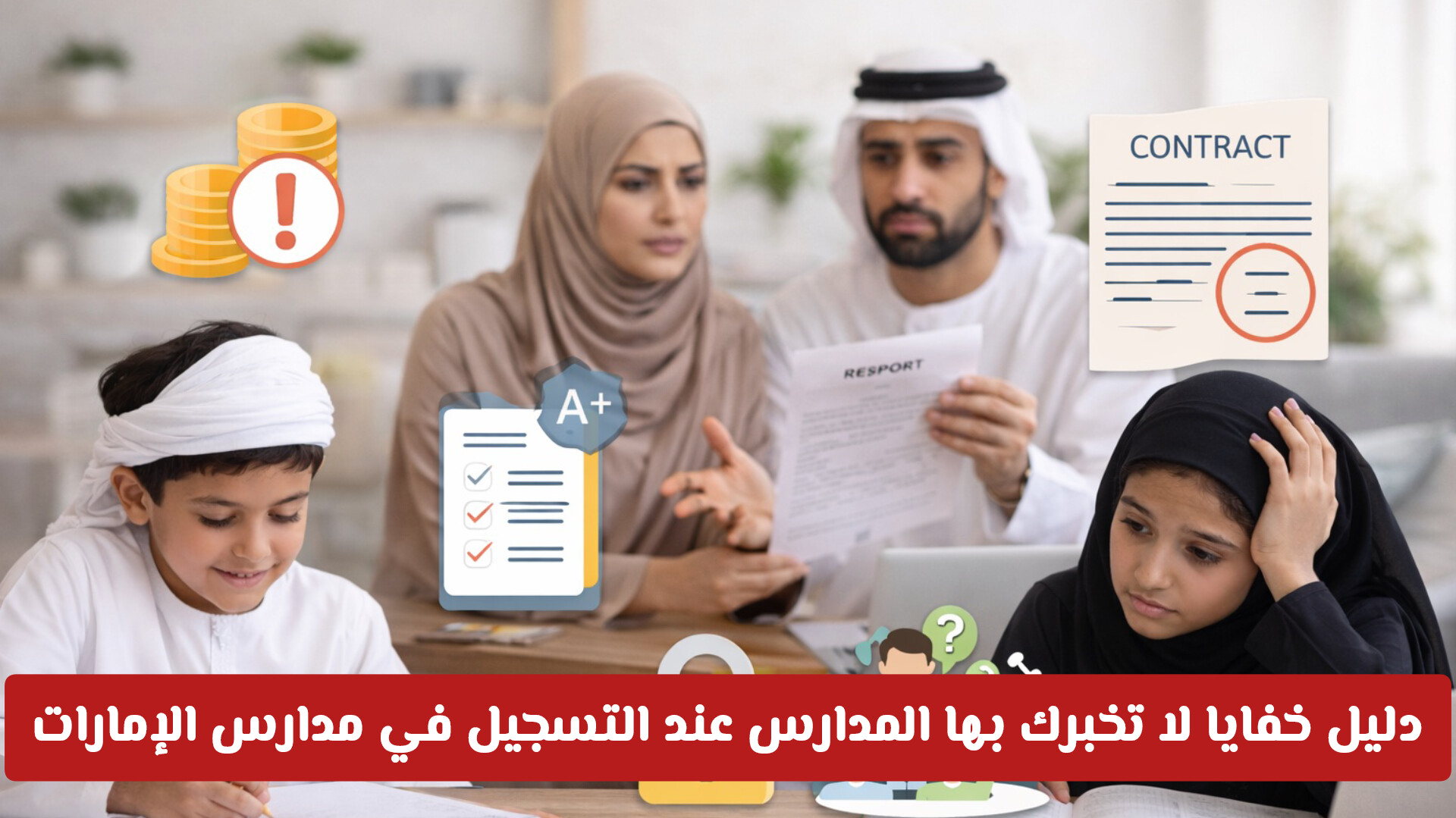 دليلك الذكي لتجنب فخ الرسوم عند اختيار مدرسة طفلك في الإمارات