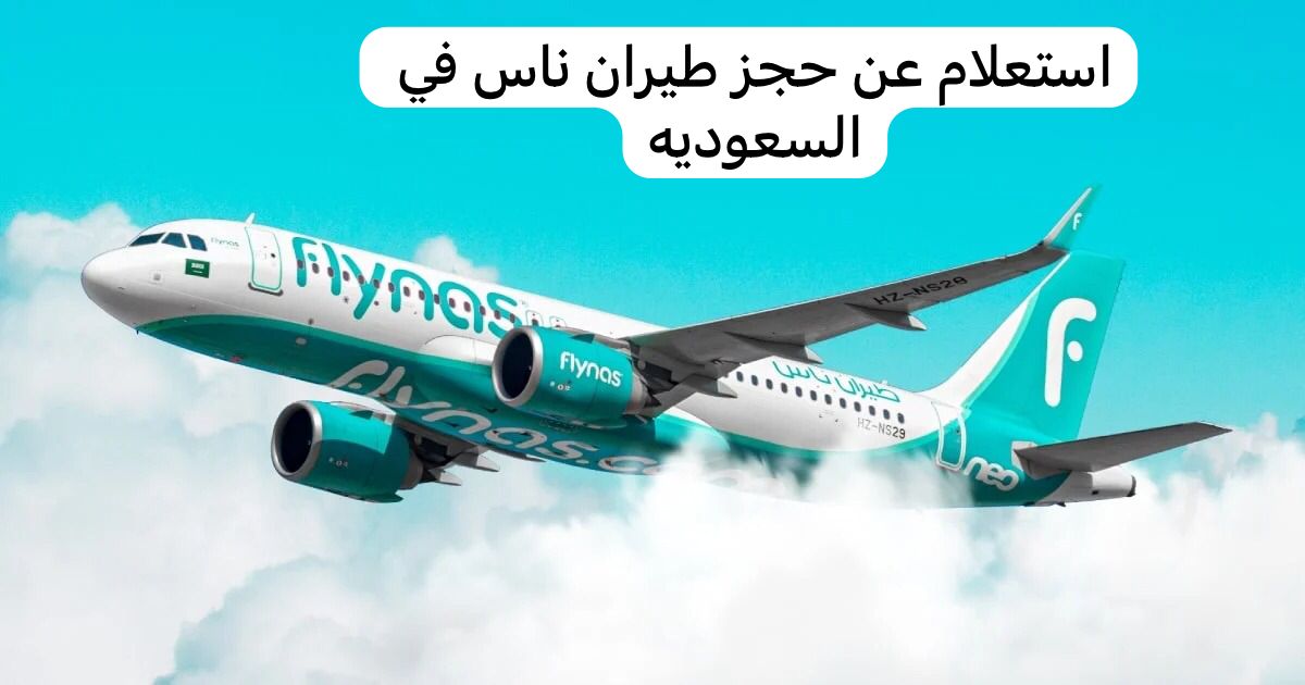 استعلام عن حجز طيران ناس