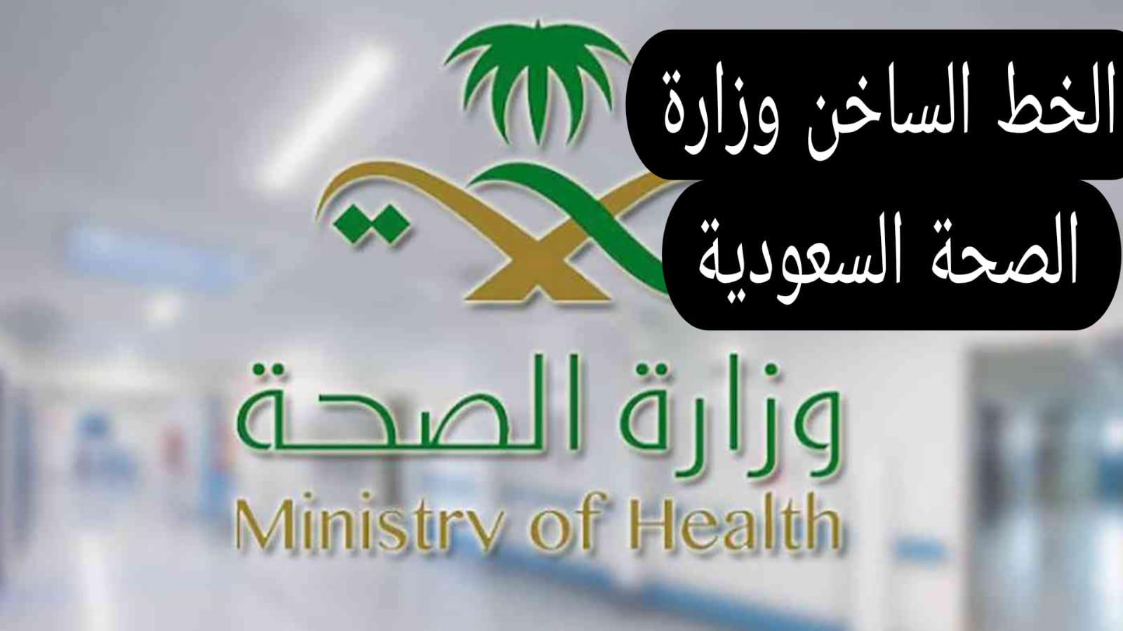 الخط الساخن وزارة الصحة