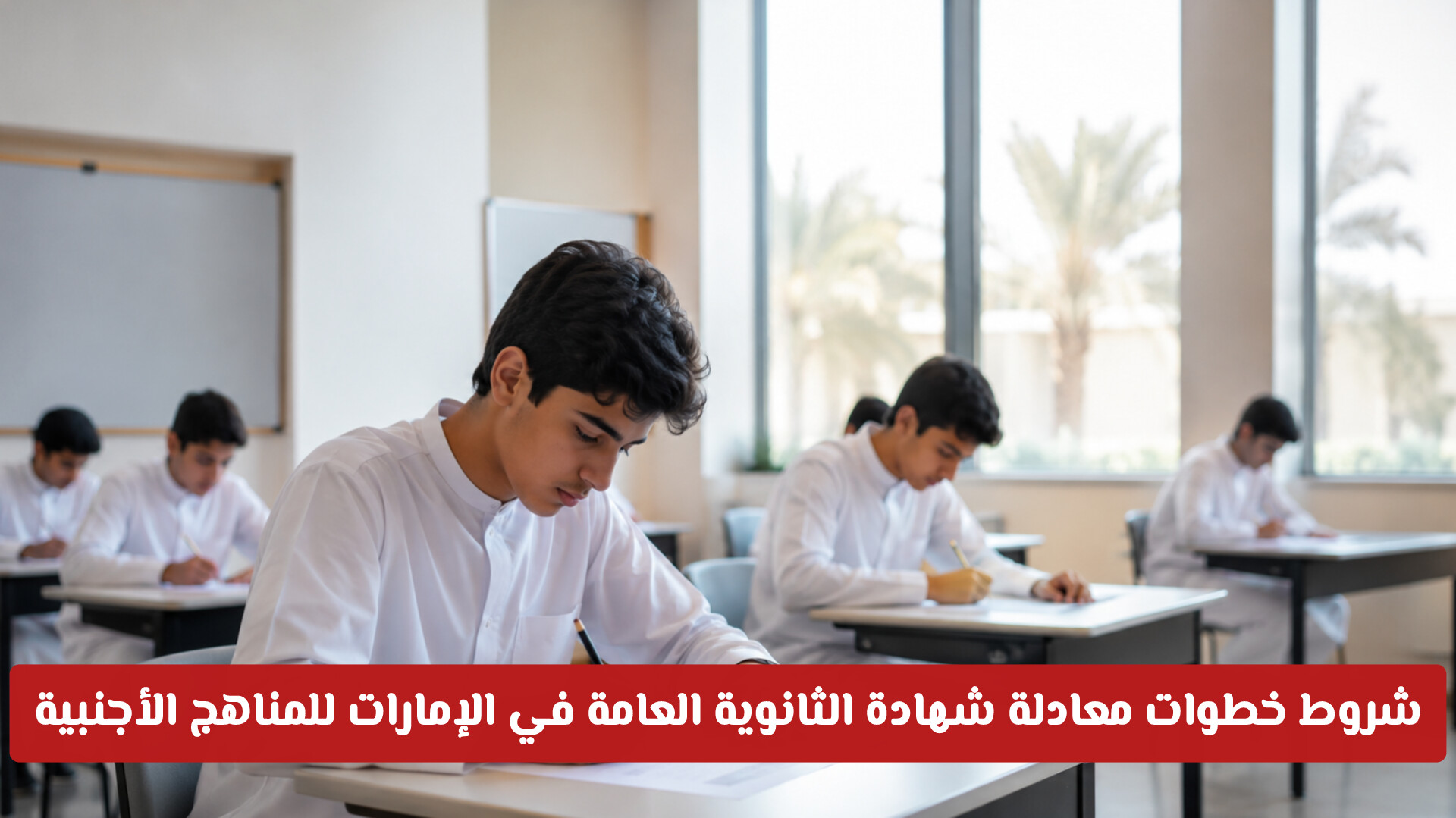 شروط خطوات معادلة شهادة الثانوية العامة في الإمارات للمناهج الأجنبية