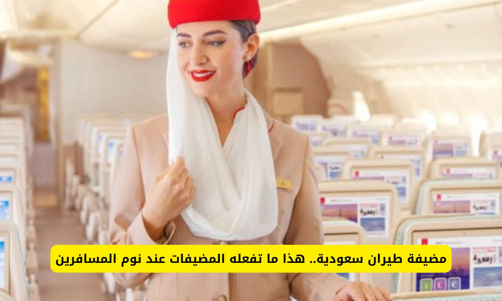 مضيفة طيران سعودي
