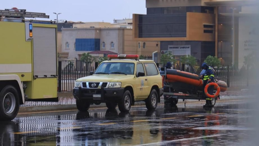 أمطار غزيرة على مكة