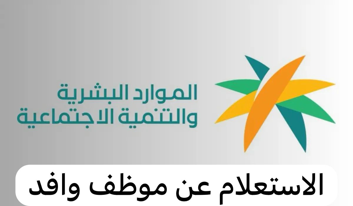 الاستعلام عن موظف وافد