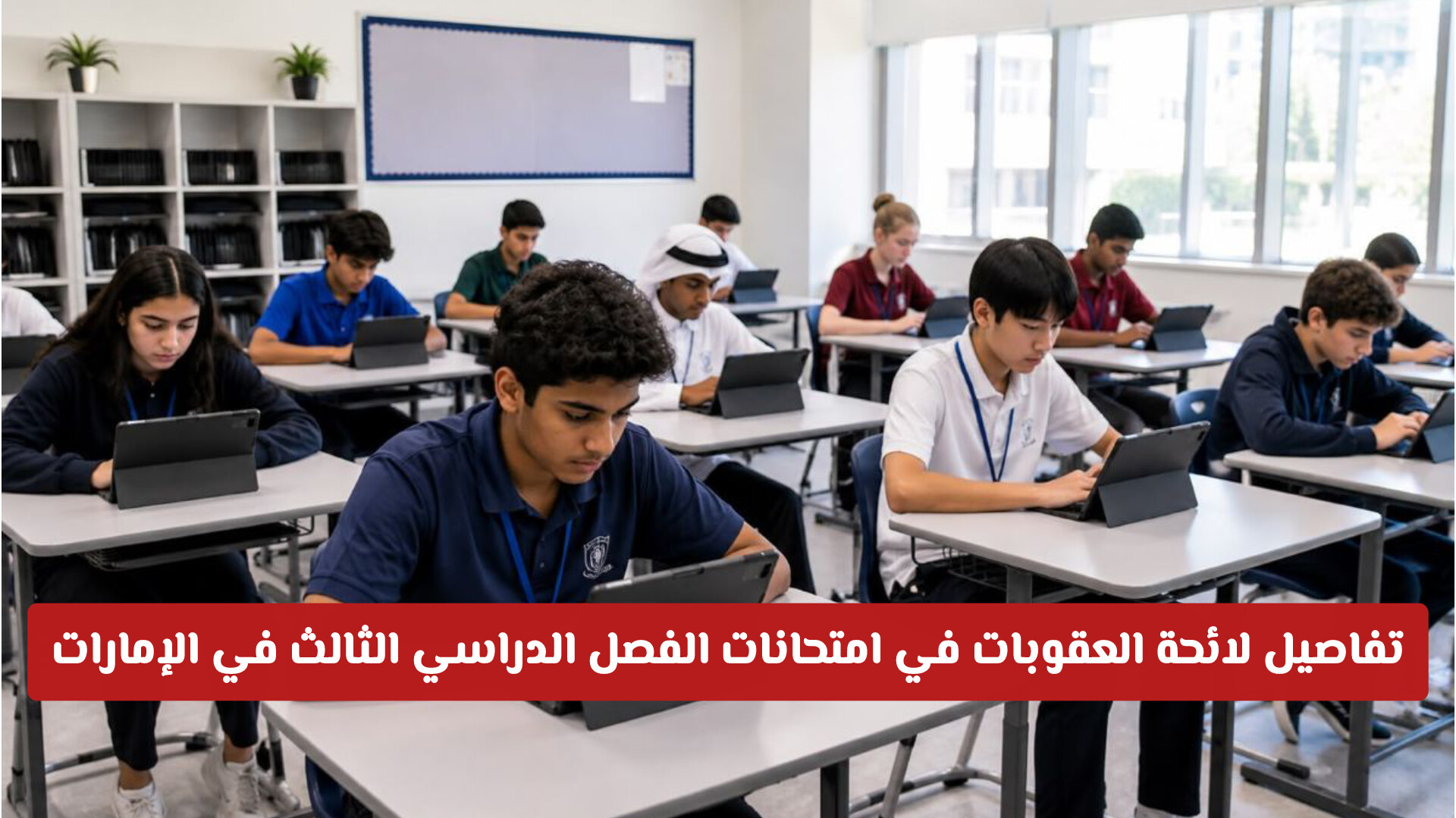 احذر الحرمان ودرجة الصفر.. تفاصيل لائحة العقوبات في امتحانات الفصل الدراسي الثالث في الإمارات
