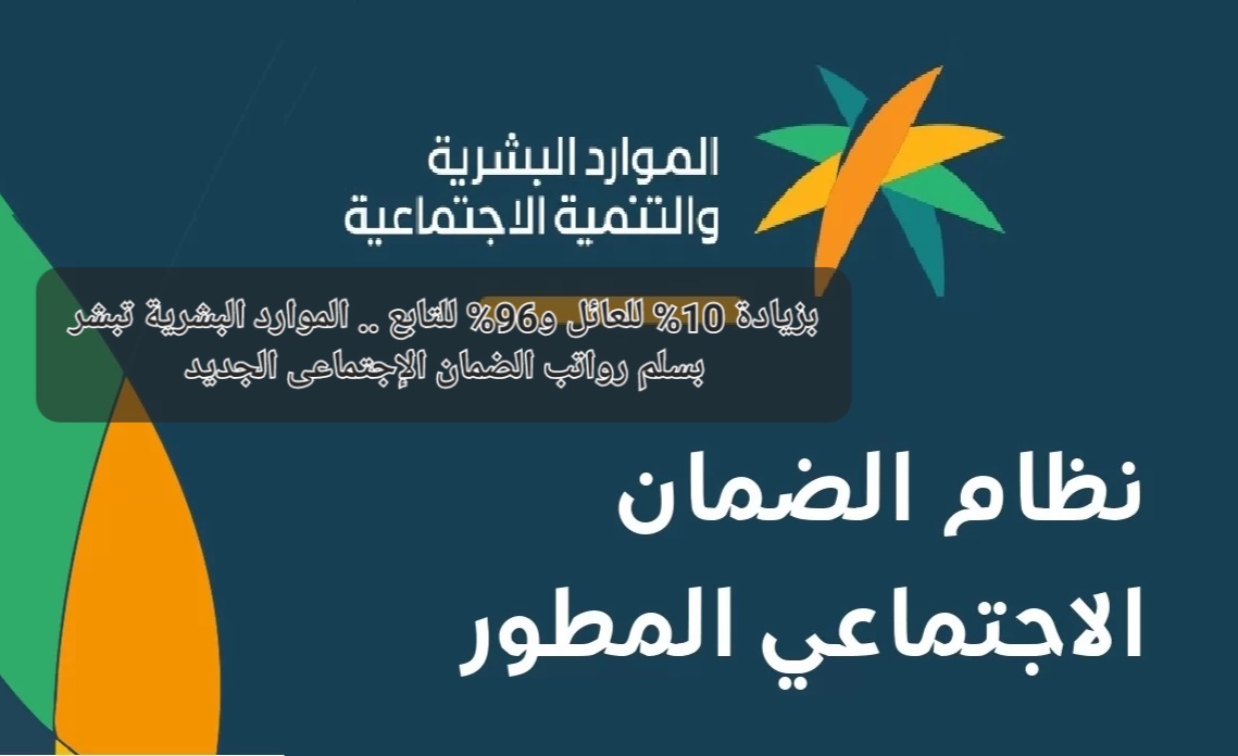 سلم رواتب الضمان الاجتماعي الجديد