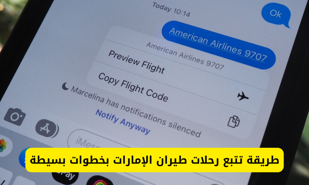 تتبع رحلات الطيران