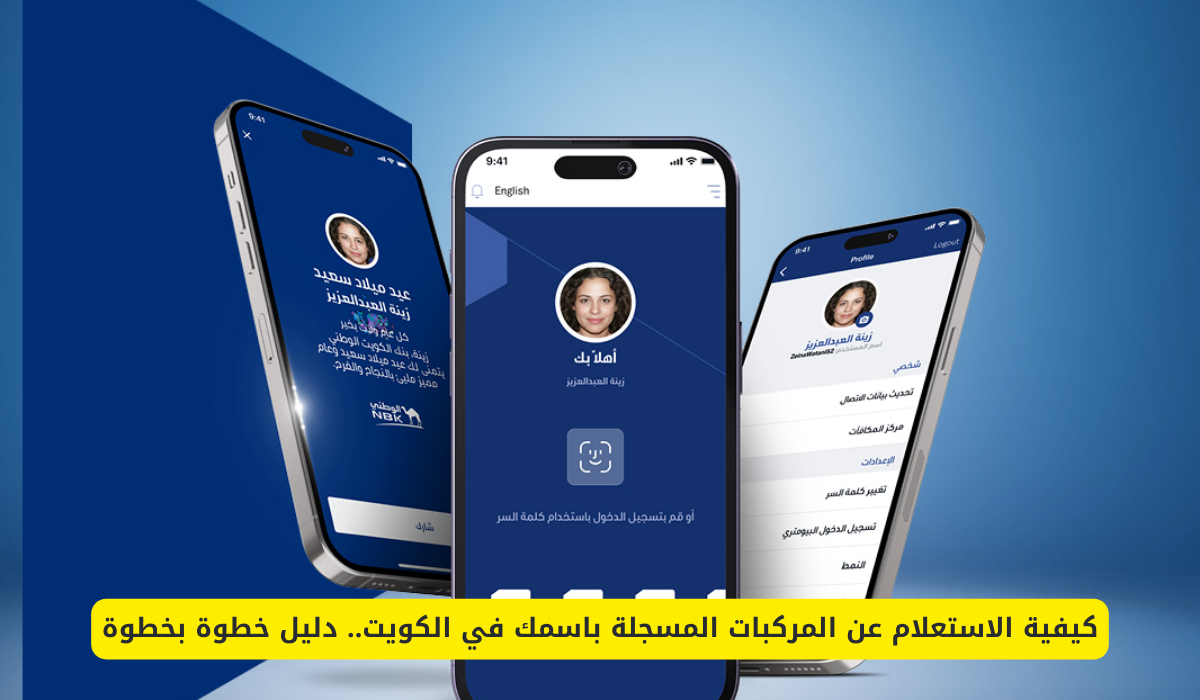 الاستعلام عن المركبات المسجلة باسمك