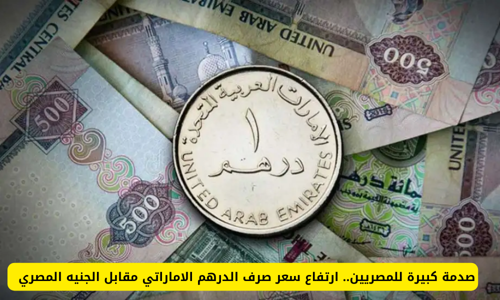 سعر الدرهم الإماراتي أمام الجنيه المصري