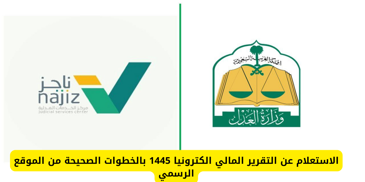 الاستعلام عن التقرير المالي الكترونيا 1445 بالخطوات الصحيحة من الموقع الرسمي