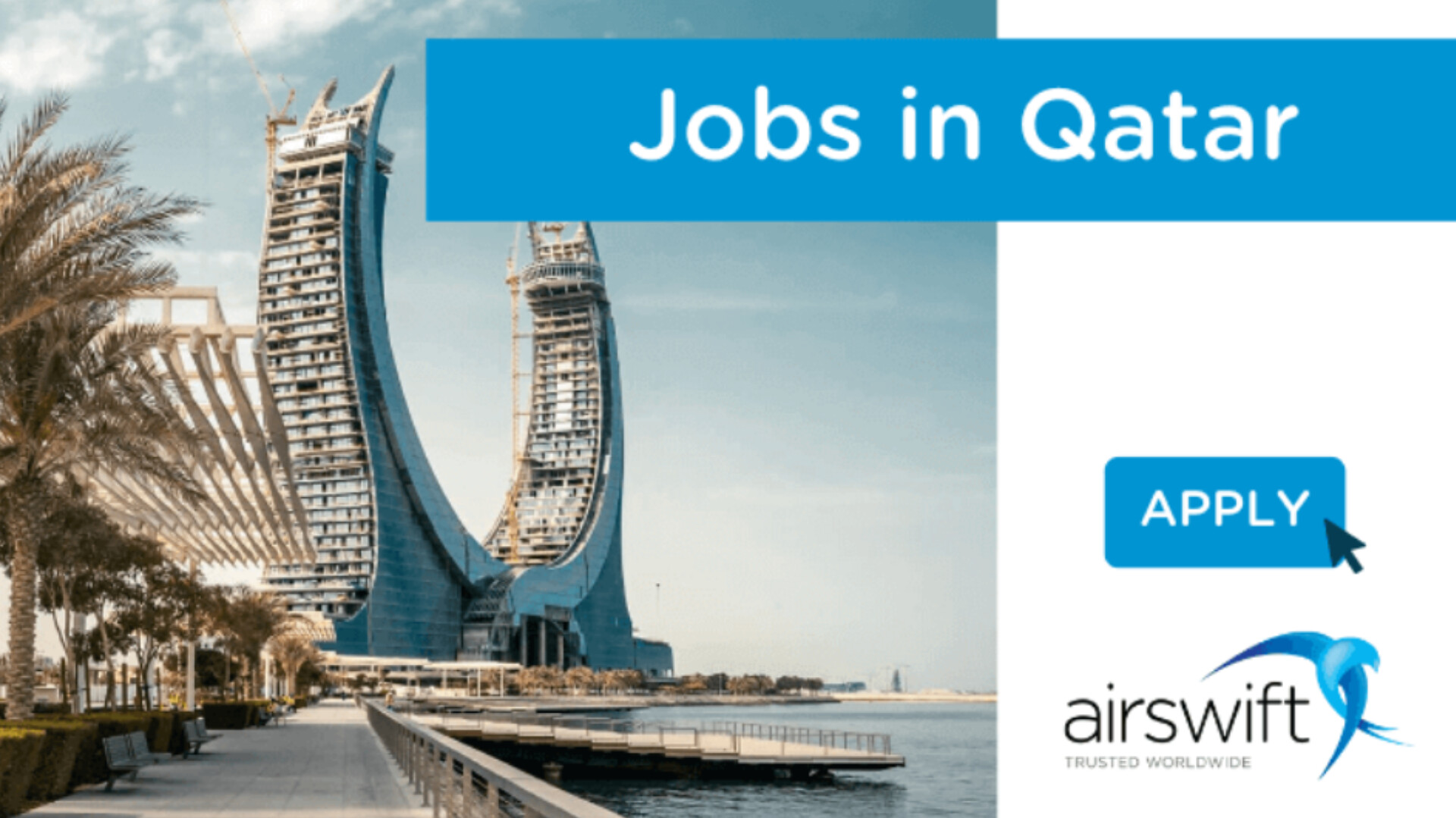 فرصة لا تعوض: أحدث وظائف شركة Airswift في قطر لعام 2026 بمرتبات تنافسية