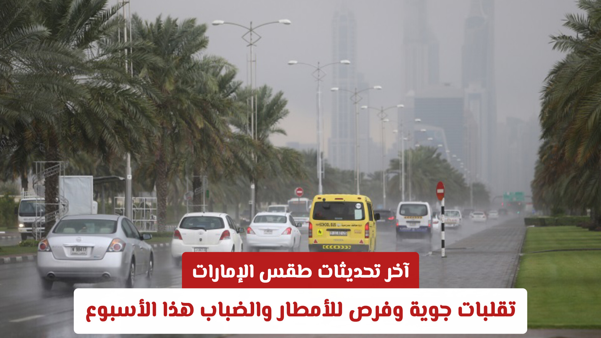 آخر تحديثات طقس الإمارات: تقلبات جوية وفرص للأمطار والضباب هذا الأسبوع