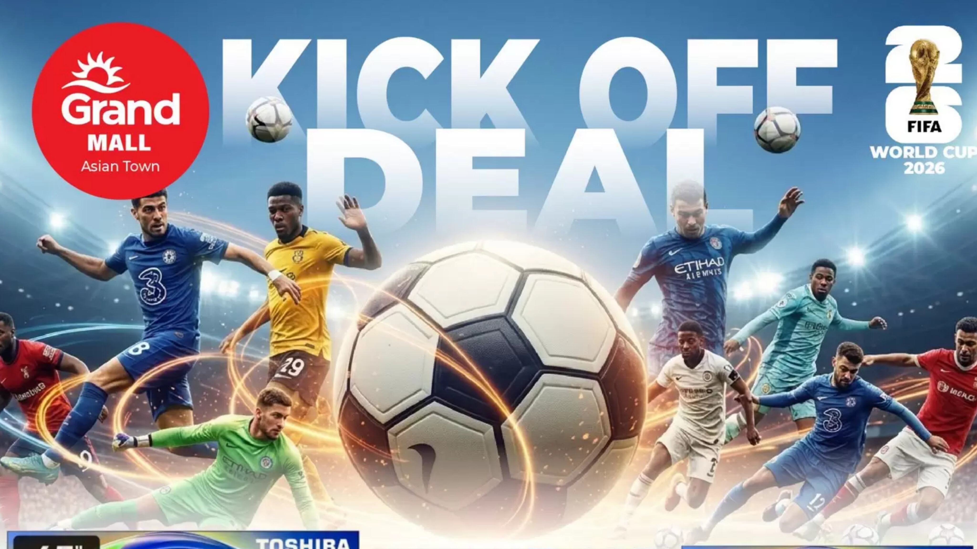 لا تنتظر! عروض Kick Off Deal من جراند مول قطر تحرق أسعار الإلكترونيات لمدة أسبوع واحد فقط
