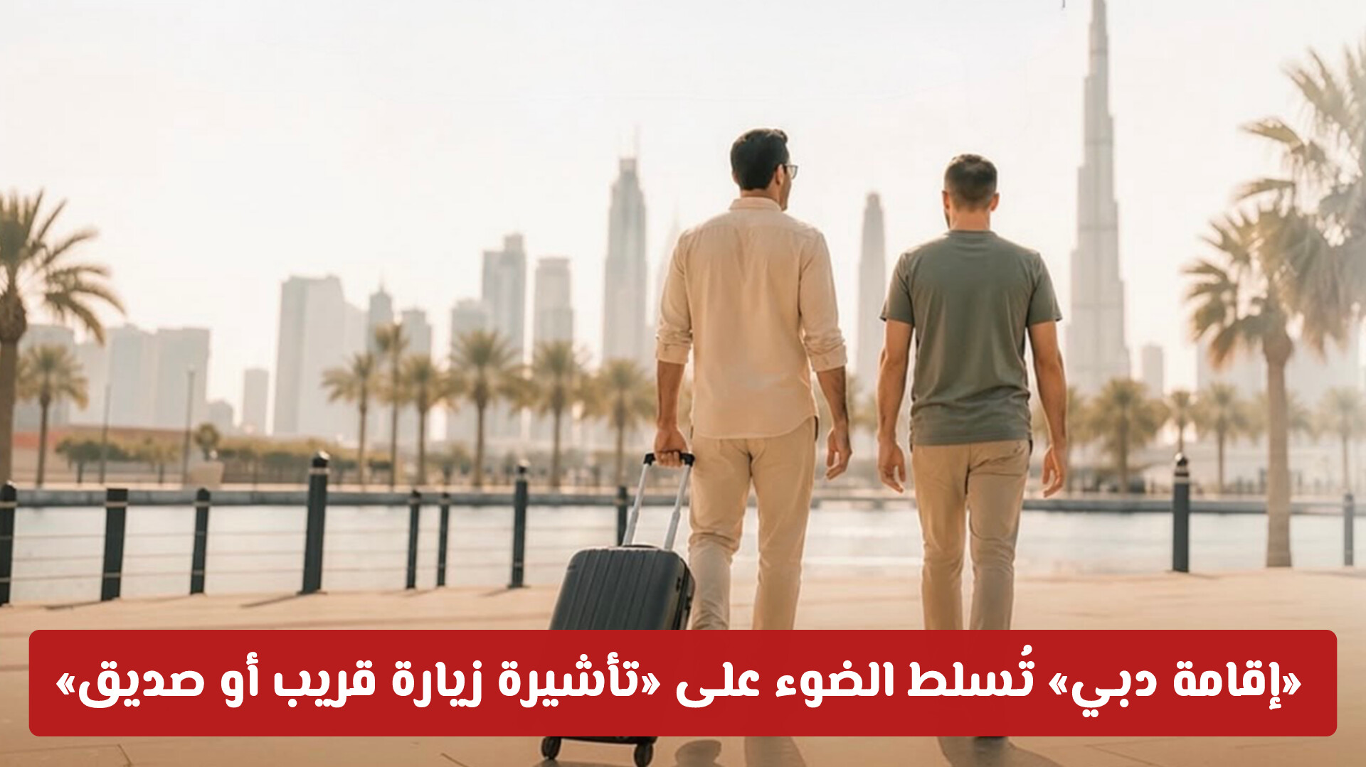 «إقامة دبي» تُسلط الضوء على «تأشيرة زيارة قريب أو صديق» لتسهيل استضافة الزوار وتنشيط السياحة الأسرية