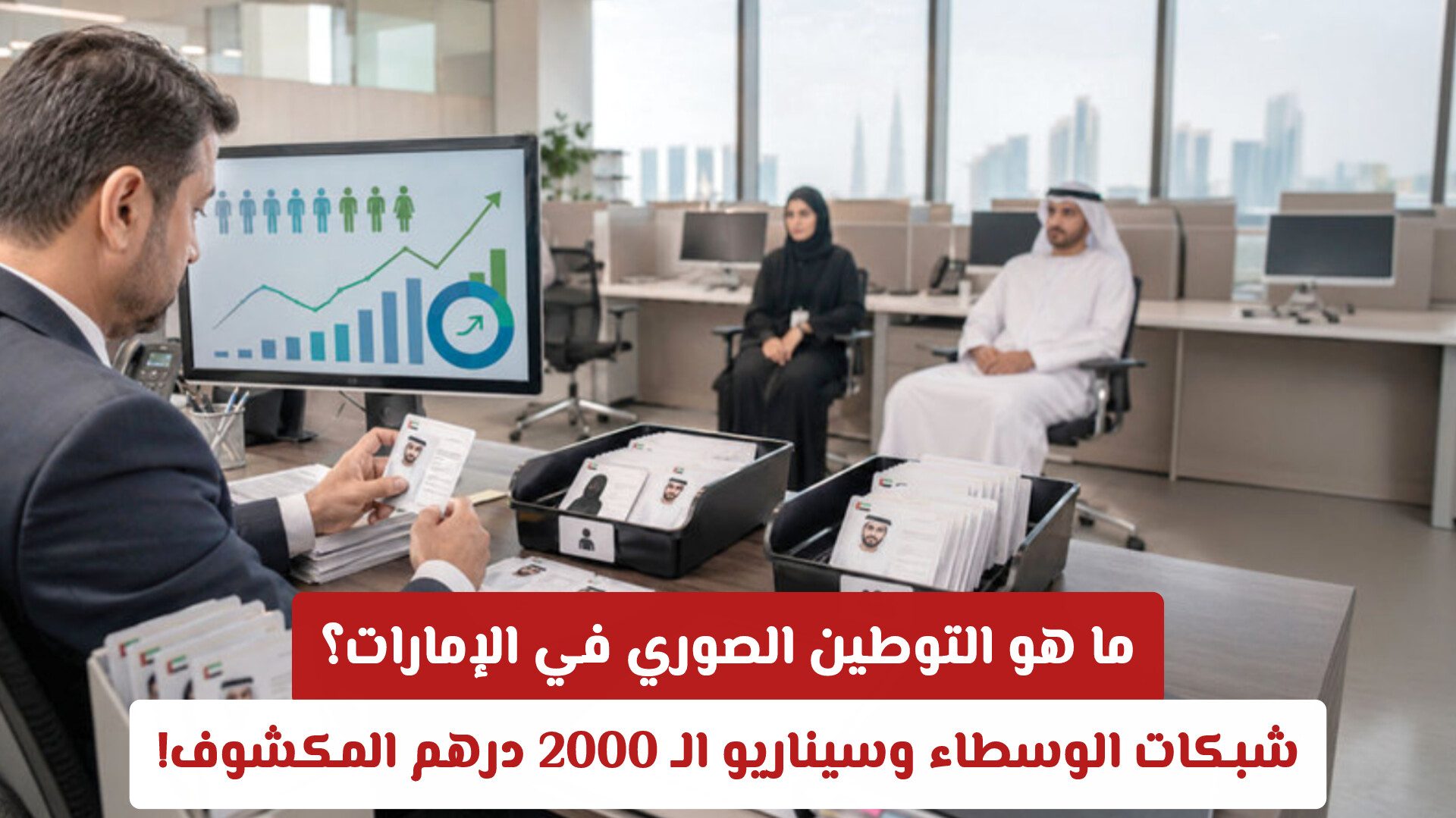 ما هو التوطين الصوري في الإمارات؟ شبكات الوسطاء وسيناريو الـ 2000 درهم المكشوف!