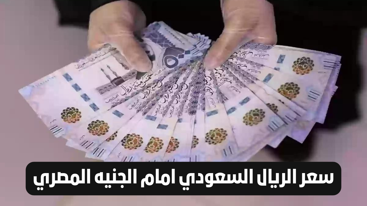 سعر الريال السعودي مقابل الجنيه 