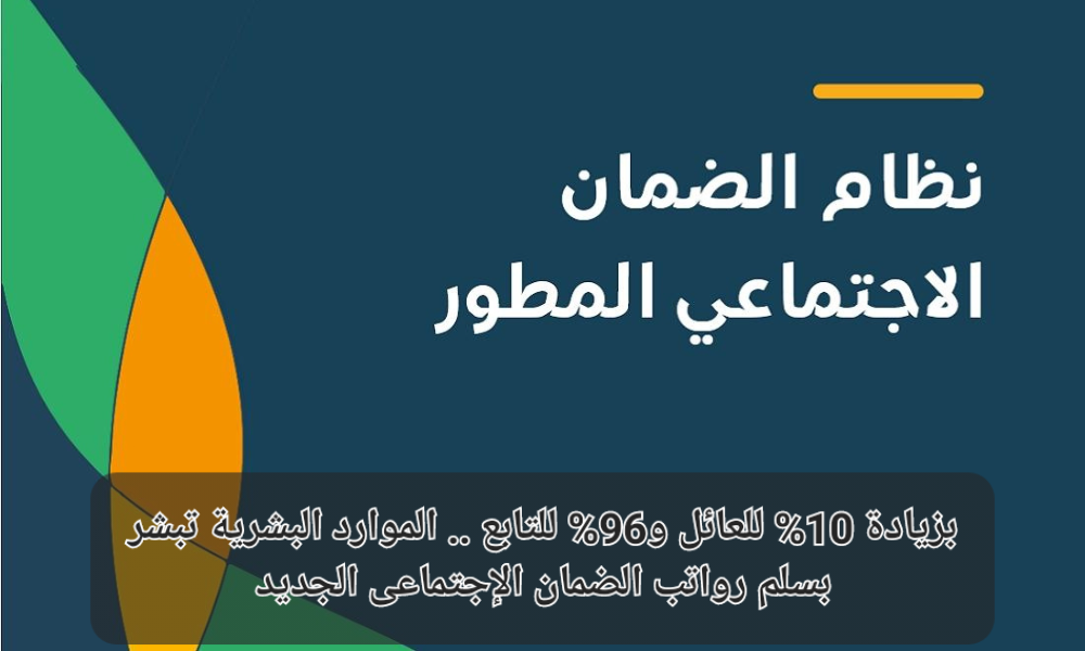 سلم رواتب الضمان الاجتماعي الجديد