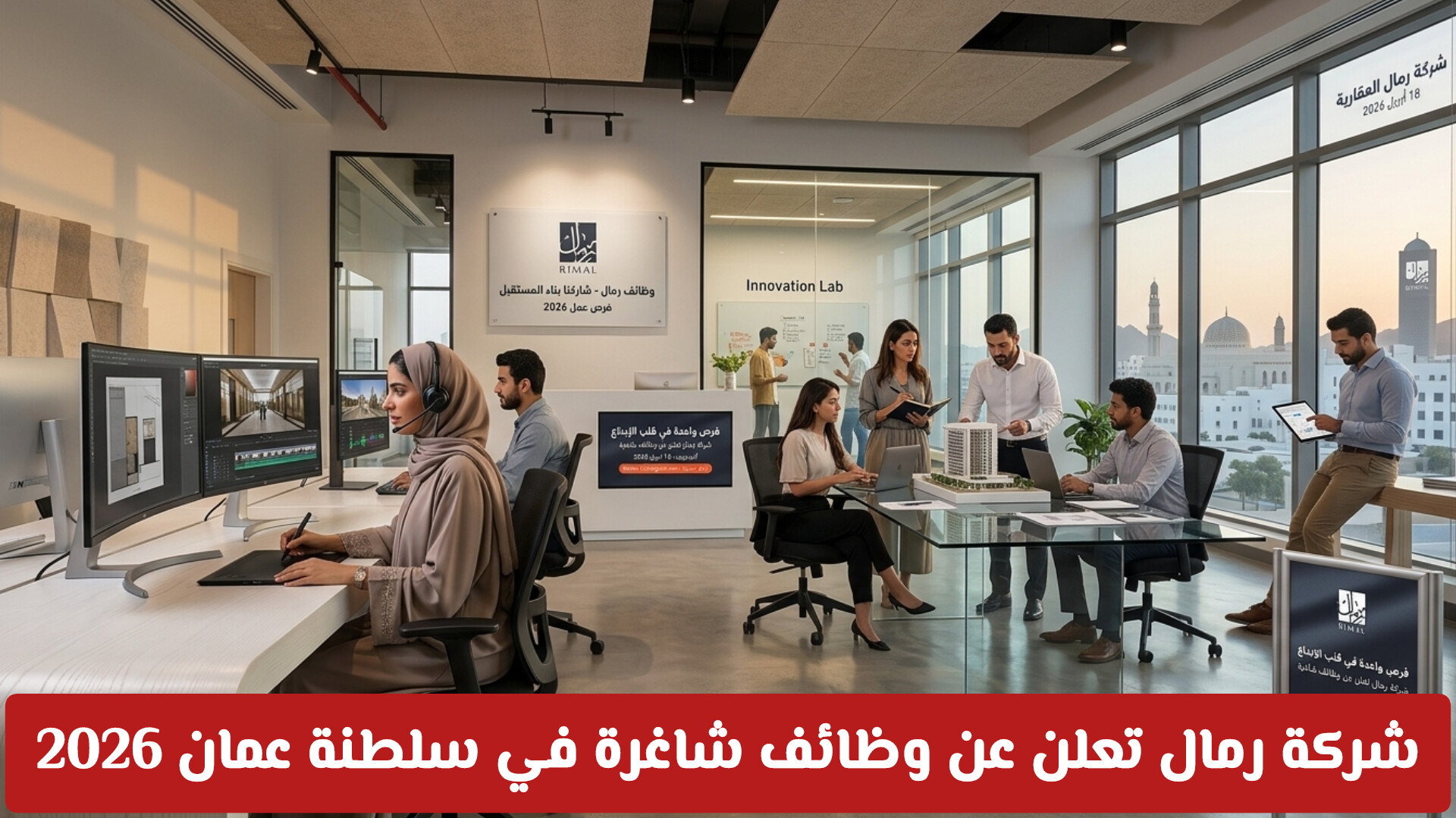 فرص واعدة في قلب الإبداع: شركة رمال تعلن عن وظائف شاغرة في سلطنة عمان 2026