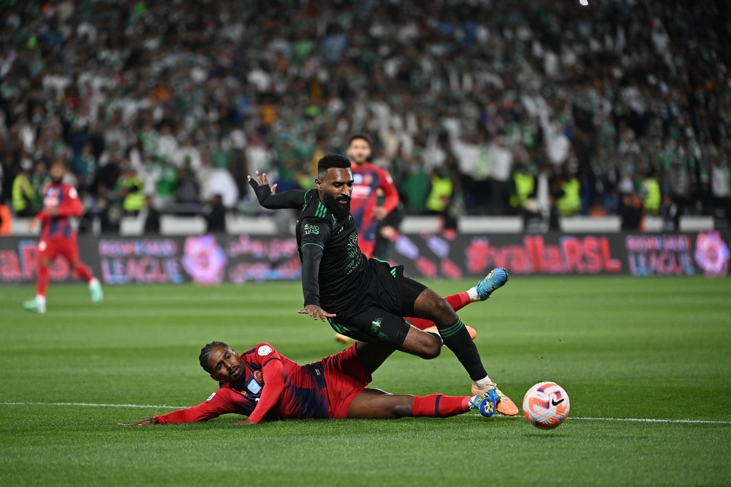 مباراة الأهلي وضمك