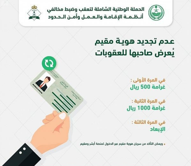 الاستعلام عن هوية مقيم 