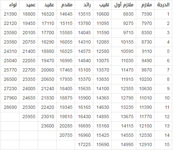 سلم الرواتب الجديد 1447: كل ما تحتاج معرفته