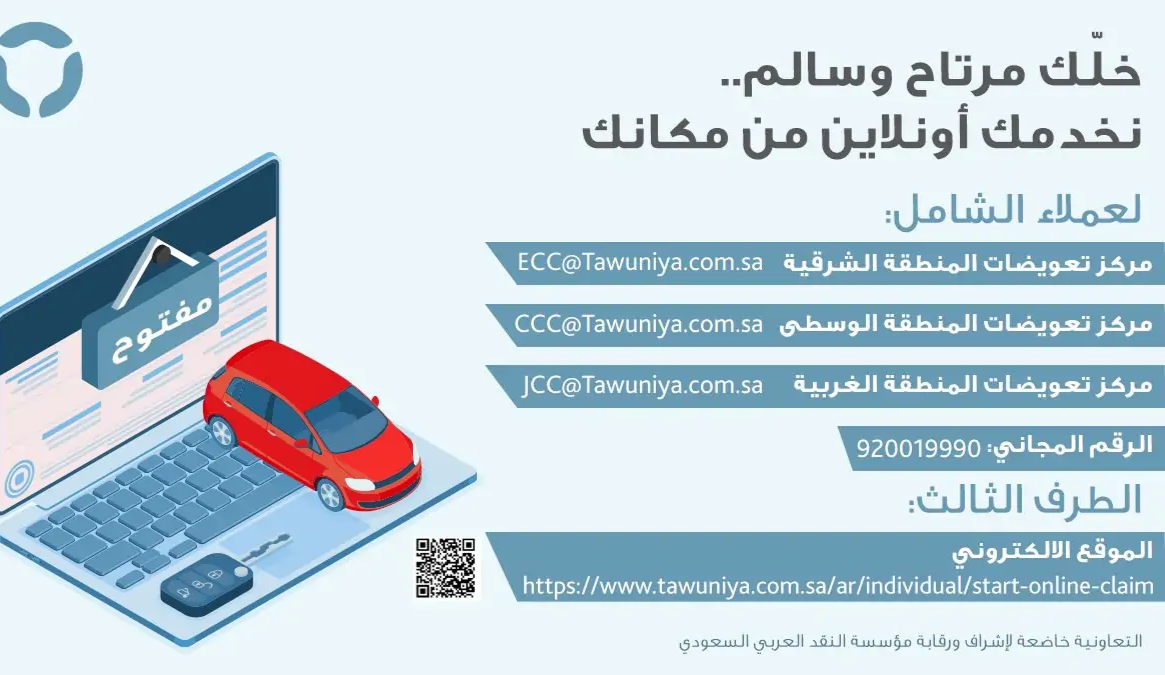 تقديم مطالبة التعاونية