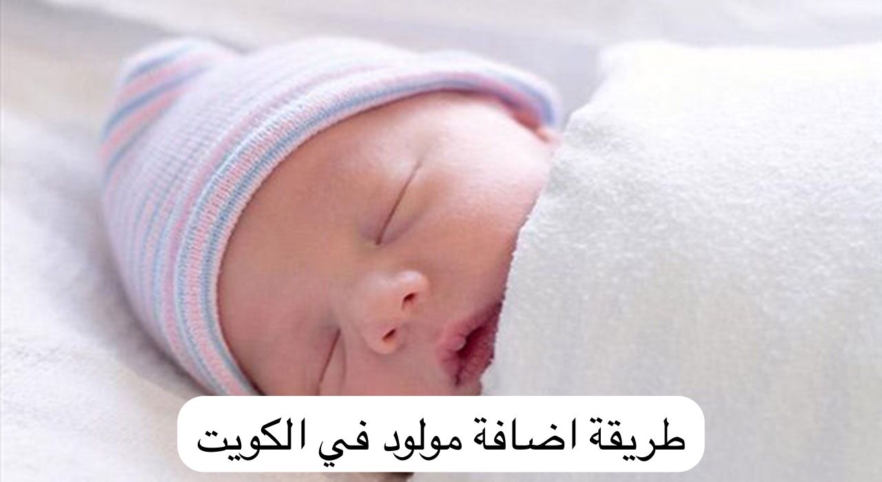 طريقة اضافة مولود