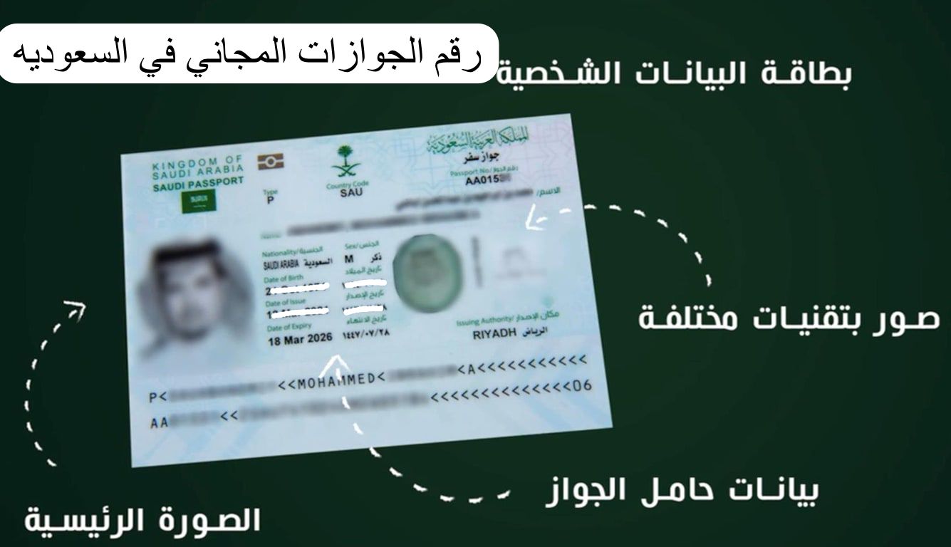 رقم الجوازات المجاني