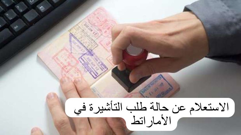 الاستعلام عن حالة طلب التأشيرة 