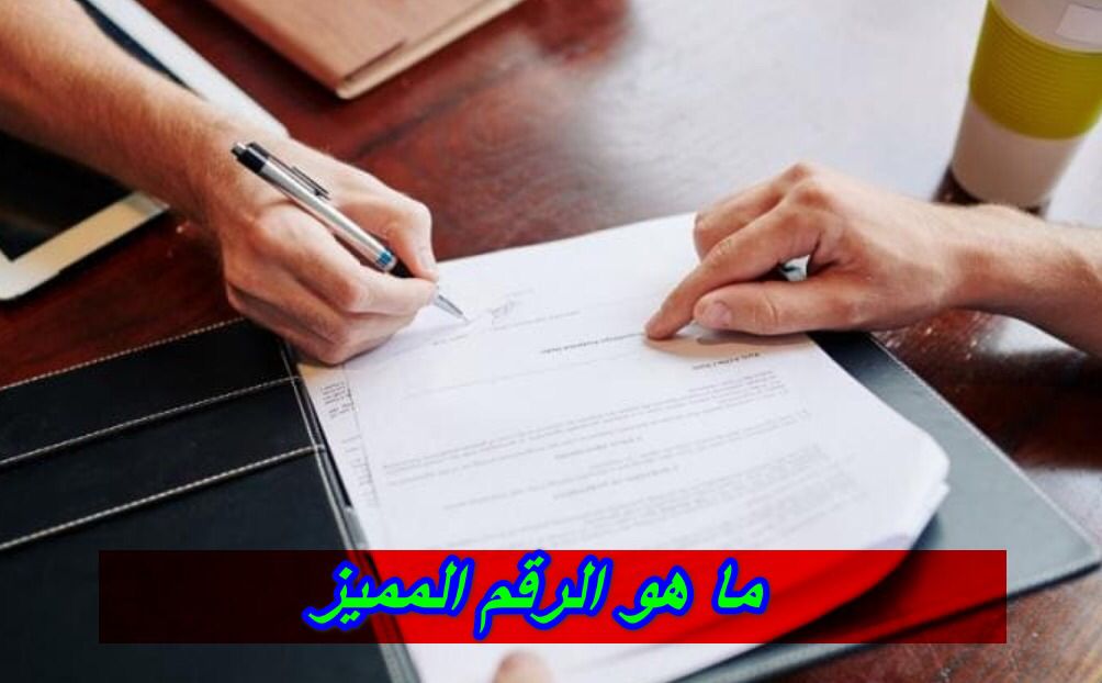 الرقم المميز لسند التسجيل