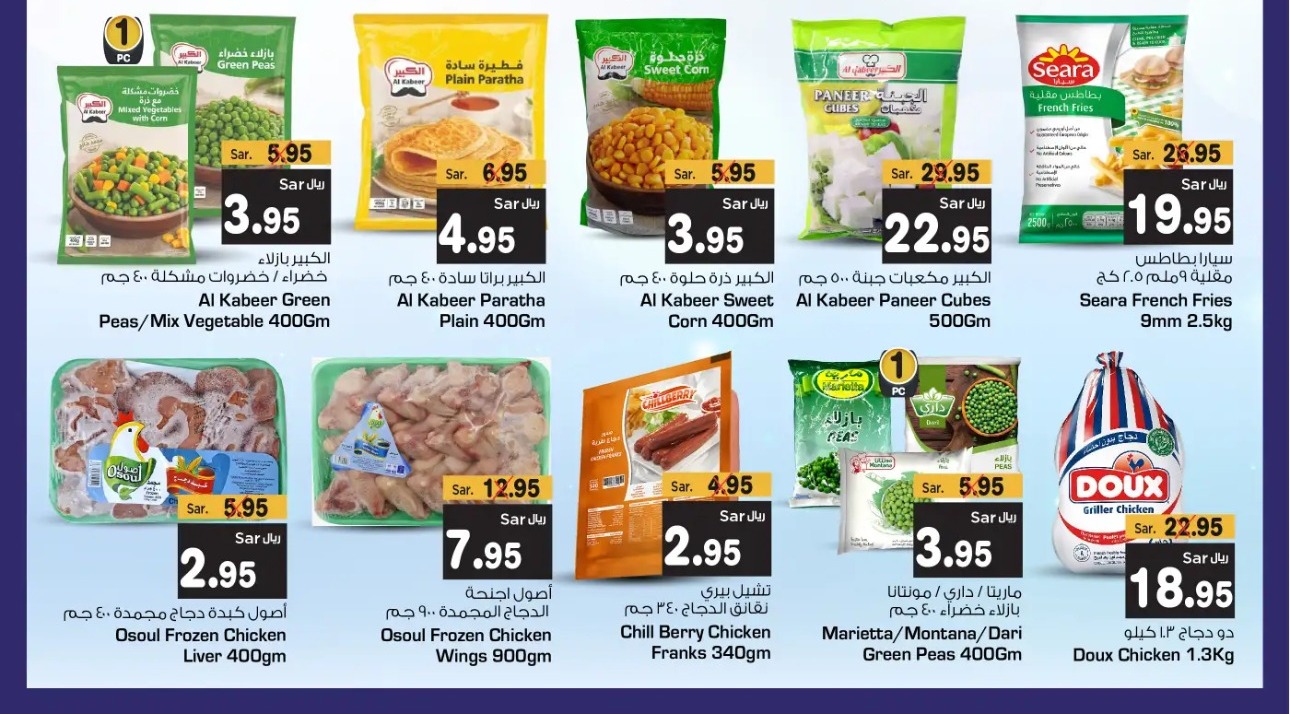 خصومات ميزانية الطعام الجديدة