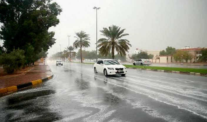 أمطار رعدية على السعودية