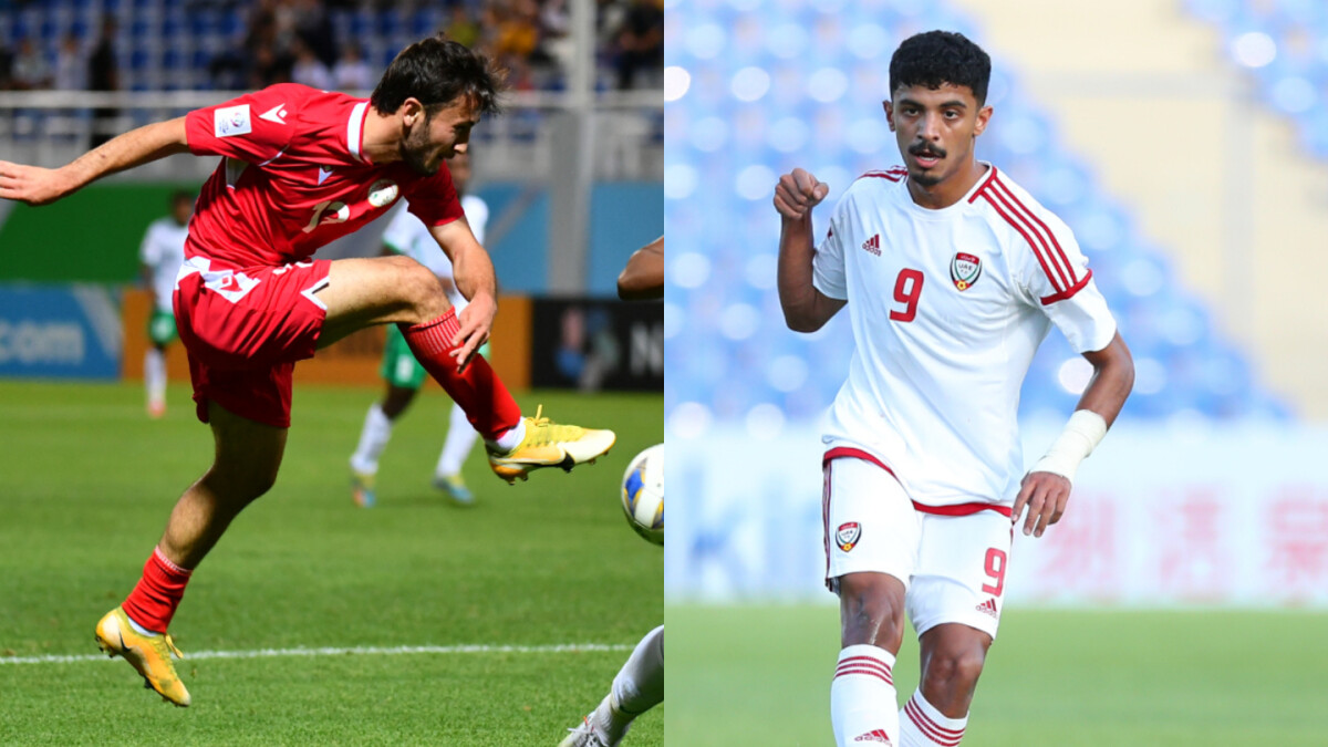 مباراة طاجيكستان والامارات