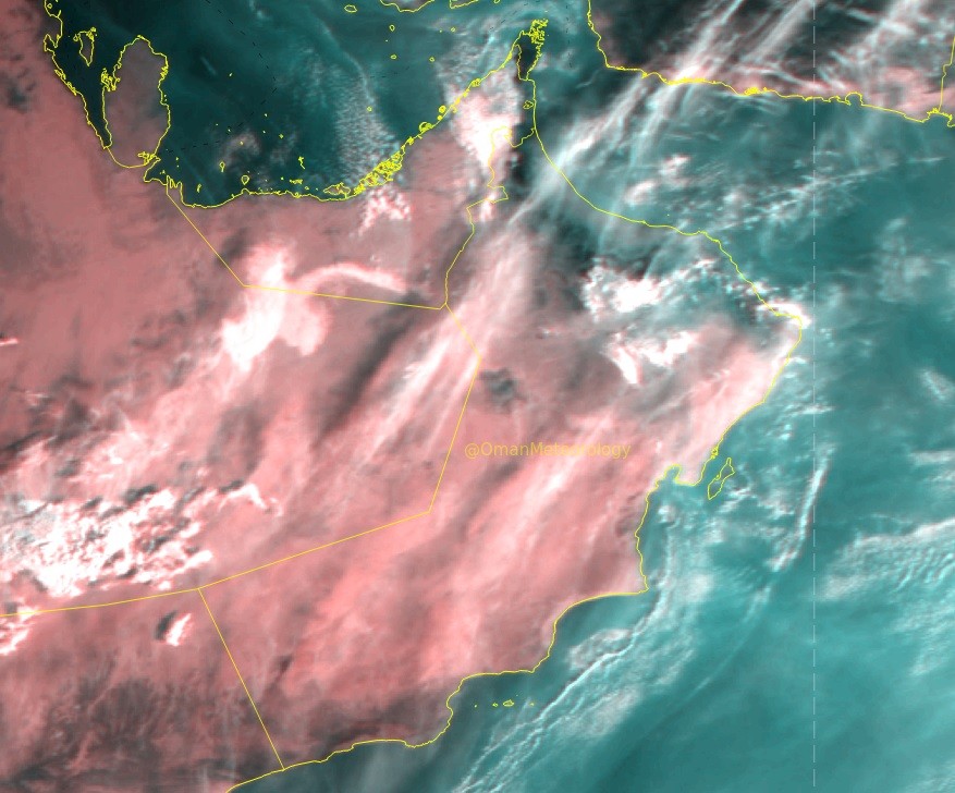  أمطار رعدية في عمان